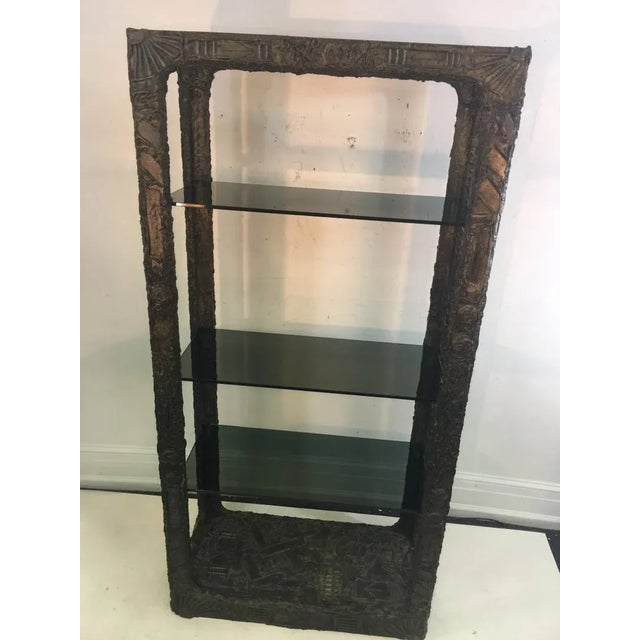 Late 20th Century Adrian Pearsall Brutalist Etagere For Sale - Image 5 of 13