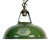 Industrial Green Enamel Factory Pendant Lamp from Coolicon, 1950s For Sale