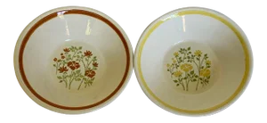 Mid-Century Modern Royal China Company Serving Bowls - Set of 2