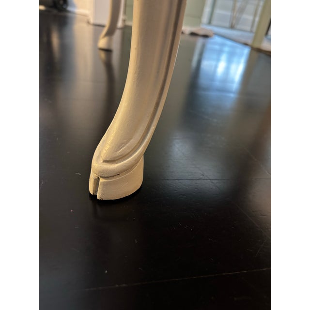 Ecru French Style Accent Side Table by Baker Furniture For Sale - Image 8 of 11