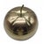 Mid-Century Modern Brass Pumpkin Ice Bucket, Italy, 1970s For Sale - Image 3 of 8