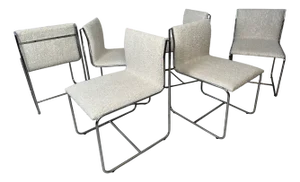 Vintage Dining Chairs, Set of 6