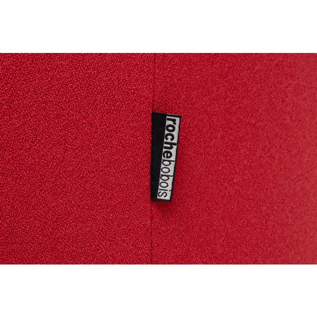 Red Vladimir Kagan "Comete" Chair for Roche Bobois For Sale - Image 8 of 8