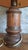 Antique Lamp in Turned Wood and Engraved Brass from Royal Adelaide, 1890s For Sale - Image 9 of 13