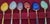 1950s Gustav Hellstrøm Norway Sterling Guilloché Enamel Vermeil Demitasse Spoons, Set of 6 in Original Case For Sale In Los Angeles - Image 6 of 11