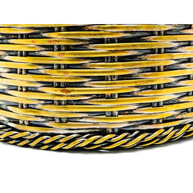 Goldenrod Early 20th Century Bottle Stand from Kölner Werkstätte For Sale - Image 8 of 10