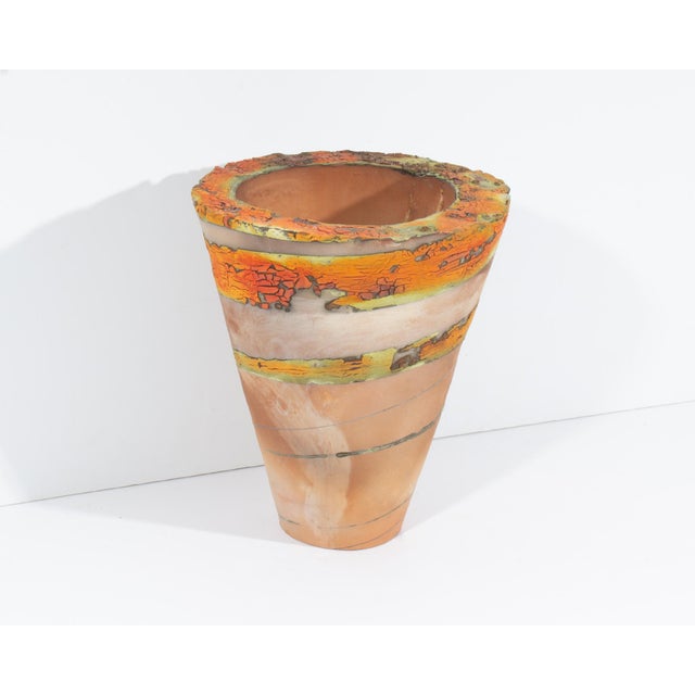 Early 21st Century Studio Pottery Vase by Bob Shay For Sale - Image 5 of 9
