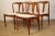 A sublime set of four Scandinavian chairs designed by Danish designer Johannes Andersen in the 1960s, the "Juliane" model,...