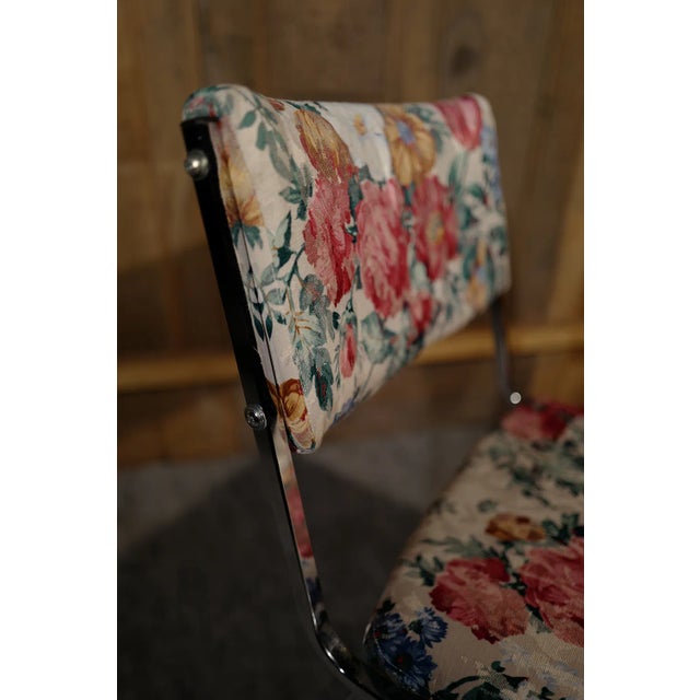 Set of Metal Leg Chairs For Sale - Image 9 of 10