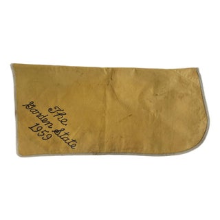 1950s Vintage Racehorse Saddle Cloth For Sale