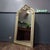 1950s Large Vintage French Mantel Mirror in Wooden Frame, 1950s For Sale - Image 5 of 8