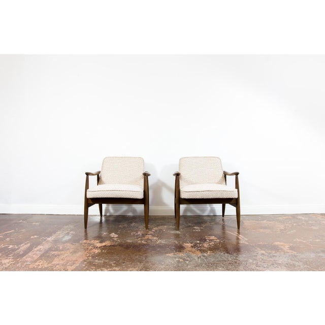 Mid-Century Modern Mid-Century Armchairs from Juliusz Kędziorek, Poland, 1960s, Set of 2 For Sale - Image 3 of 17