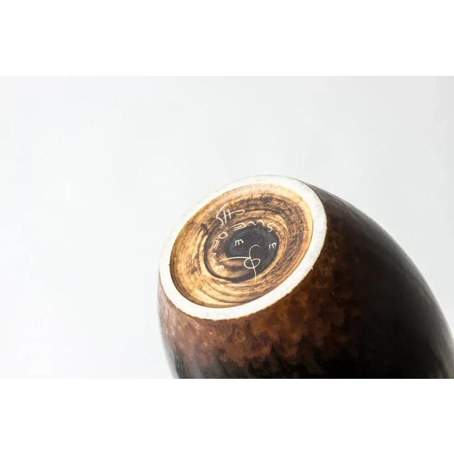 Ceramic Stoneware Vase by Carl-Harry Stålhane for Rörstrand, 1950s For Sale - Image 7 of 8