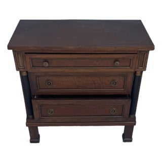 Mid 20th Century Empire Night Stand-Italy For Sale