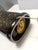 Vintage Italian Black and Gold Glazed Ceramic Table Lamps, 1980s, Set of 2 For Sale - Image 13 of 15