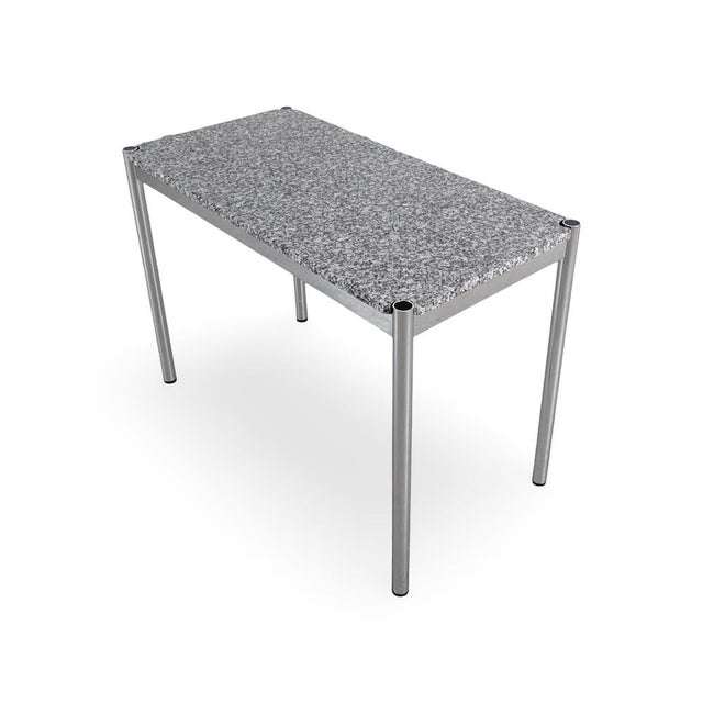 We are offering a beautiful vintage design dining/side table from the renowned Swiss manufacturer USM Haller for sale....