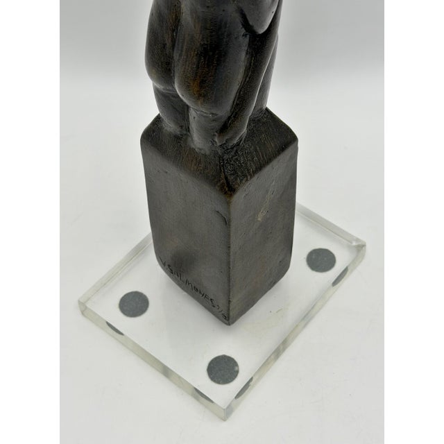 Victor Salmones “Momento Eterno” Figurative Nude Bronze Sculpture, Signed For Sale - Image 13 of 18