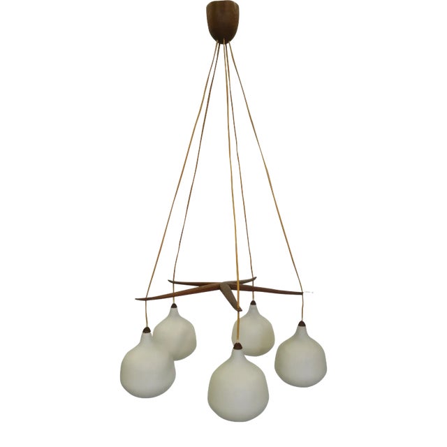 Chandelier from Luxus, 1960s For Sale