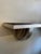 Metal Vintage Art Deco Shelf in Silver-Plated Steel and Black Marble, 1980s For Sale - Image 7 of 16