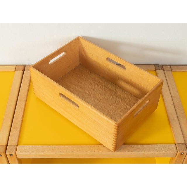 Brown Vintage Commode by Flötotto, 1970s, Set of 4 For Sale - Image 8 of 11