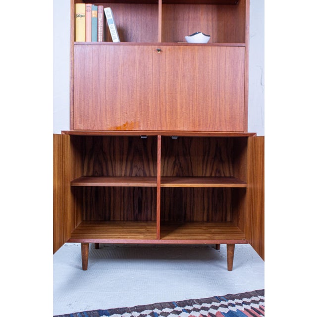 Vintage Danish Secretaire in Teak by Erik Brouer, 1960s For Sale - Image 10 of 18