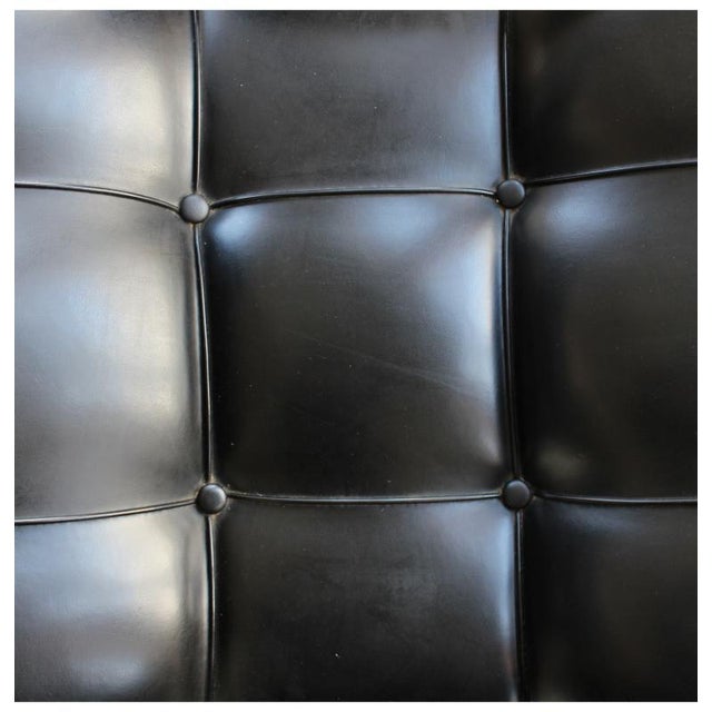 Black Set of Vintage Armchair with Pouf from Tecnisalotto, 1960s For Sale - Image 8 of 16