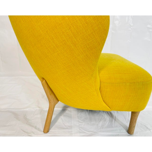 Architectural Lounge Chair in Golden Tweed, Attributed to Decca Furniture LTD For Sale - Image 11 of 16