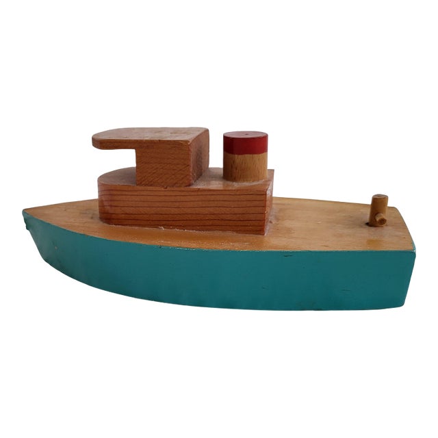 1960s Wooden Boat From Mystic Seaport, Mystic, Connecticut For Sale