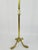 Italian Free Standing Coat Rack with Hat Rack in Brass and Marble For Sale - Image 5 of 7