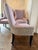 Set of 8 Custom Dining Chairs in Lavender Wool For Sale In Nashville - Image 6 of 12