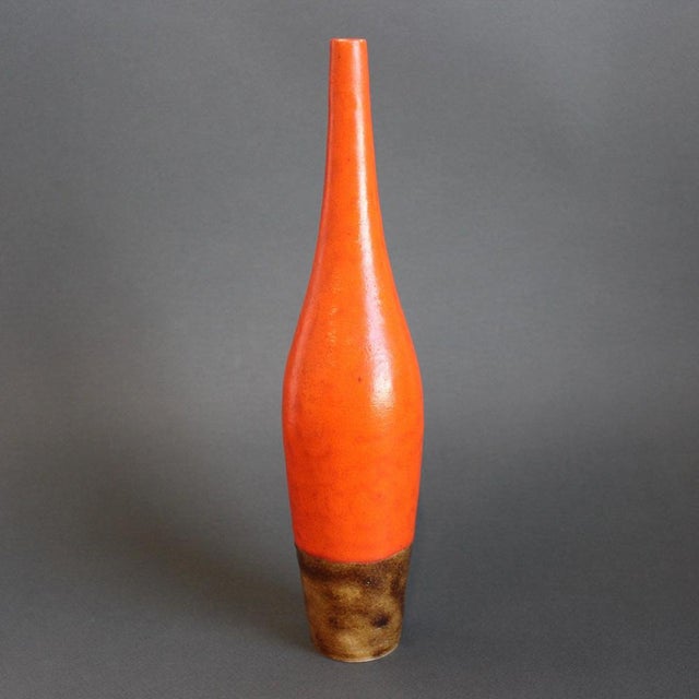 Mid-Century Italian Ceramic Vase by Guido Gambone For Sale - Image 14 of 14