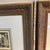 1980s Rembrandt Van Rijn.Etching of Adam and Eve by the Dutch Master Framed Gold Frame With Linen Lining Mat For Sale - Image 5 of 7