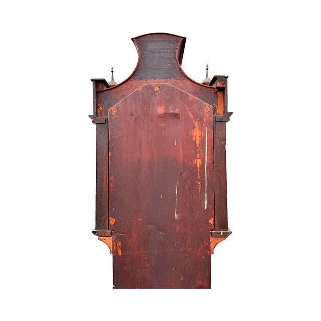 Antique Longcase Clock by Joseph Denton For Sale - Image 6 of 10