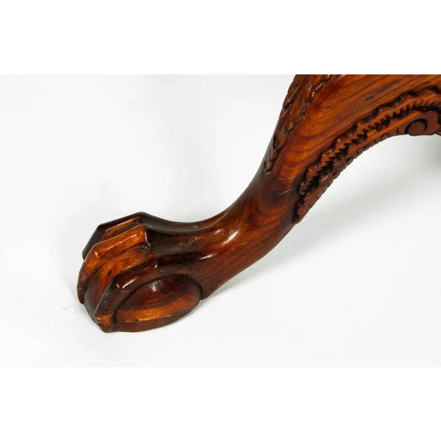 Dark Mahogany Wood Plant Stand / Fern - a Pair For Sale - Image 4 of 7