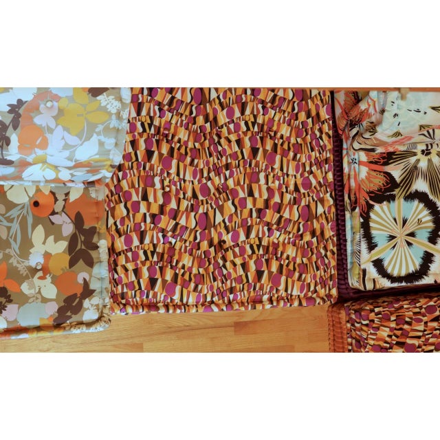 Textile Hans Hopfer Roche Bobois Missoni Mah Jong Modular Sectional For Sale - Image 7 of 18