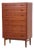 Vintage Teak Tallboy Chest of Drawers For Sale