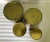 Mid 20th Century Vegetable Tin Canisters With Lids- Set of 4 For Sale - Image 4 of 9