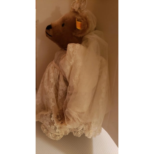 Late 20th Century Late 20th Century Steiff Collectible Teddy Bear-Bride For Sale - Image 5 of 10
