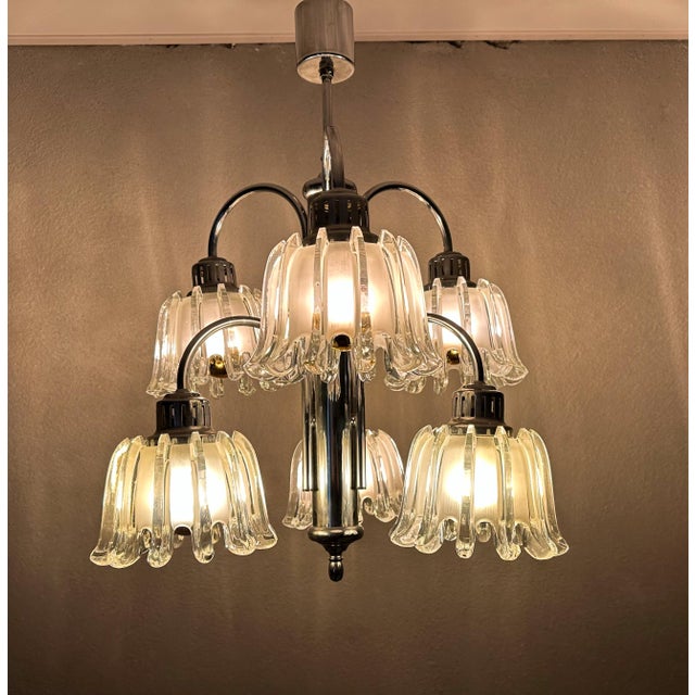 Vintage Pendant Lamp from Doria Leuchten, 1970s For Sale - Image 9 of 15