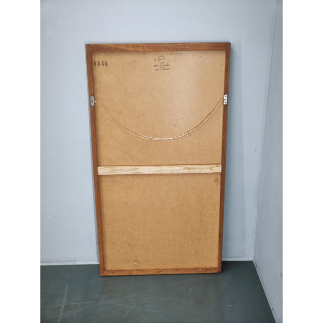 Danish No. 146 Oak Wall Mirror by Aksel Kjersgaard For Sale - Image 5 of 10