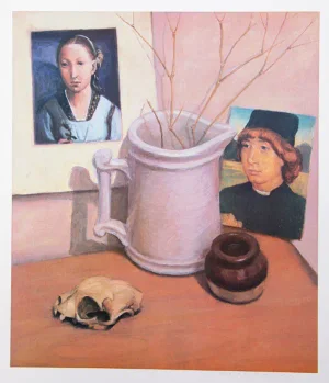 Tomar Levine, "Still Life With Paintings"