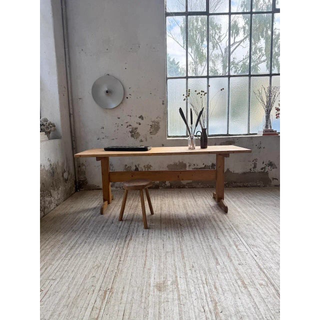 1960s Pine Dining Table, Perriand Mountain, France, 1960s For Sale - Image 5 of 18