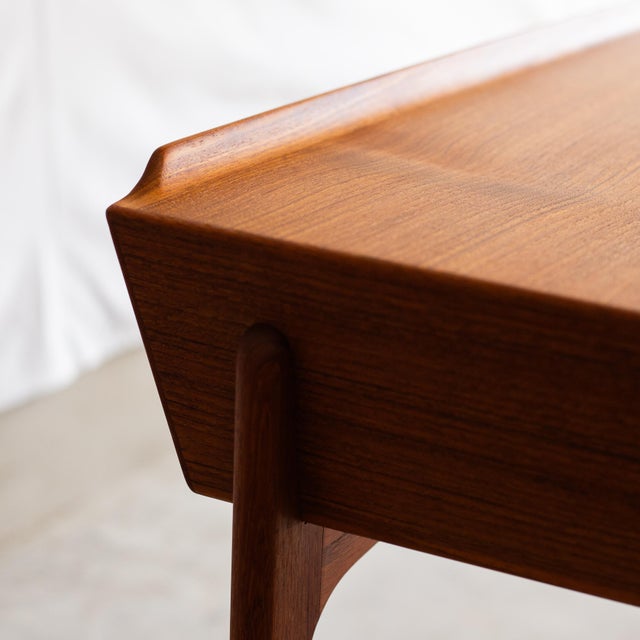 Svend Åge Madsen "Model 200" Teak Desk for Sigurd Hansen, Denmark, 1958 For Sale In Austin - Image 6 of 10