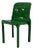 Green Selene Chair by Vico Magistretti for Artemide, 1970s For Sale