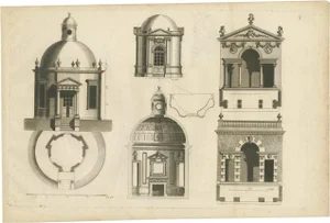 Georg Louis le Rouge, Garden Temples, 1785, Paper