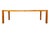 Mid-Century Burl Wood Parsons Dining Table in the Style of Milo Baughman For Sale - Image 9 of 14