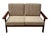 Mid-Century Modern Mid-Century Modern Antimott Two-Piece Sofa from Walter Knoll & Wilhelm Knoll, 1960s For Sale - Image 3 of 16