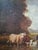 James T. Breen Antique 19th Century Oil Painting Moody Pastoral Landscape With Cows For Sale - Image 4 of 17
