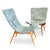 Price for the pair. Manufacturer: Vertex Designer: Miroslav Navrátil Period: 1960s Professionally restored and newly...