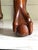 Vintage Thornton White Charleston South Carolina Chippendale Style Carved Mahogany Footstool 18.25"h X17"x15" For Sale - Image 16 of 18